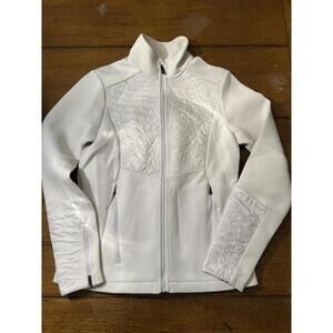 Peak Performance Women’s Medium Full Zip Jacket White